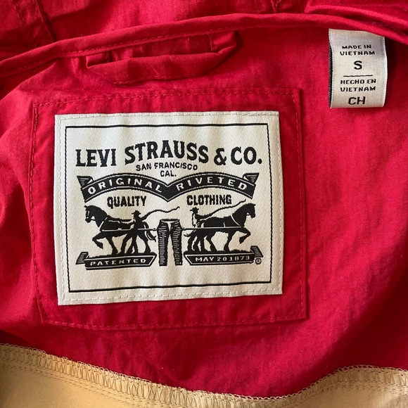 Levi’s Pullover Anorak Windbreaker Jacket - Picture 4 of 5